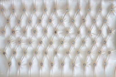 Full frame shot of patterned sofa