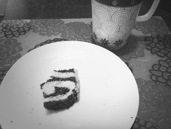 Close-up of food on table