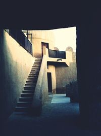 Staircase in building