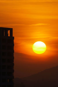 Scenic view of sunset