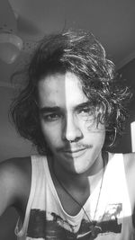 Portrait of young woman