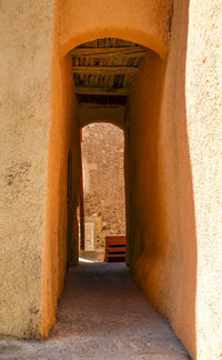 Corridor of building