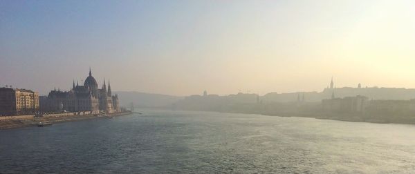 View of city at waterfront