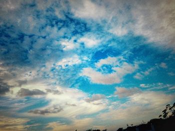 Full frame shot of blue sky