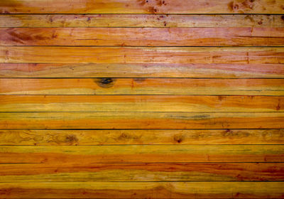 Full frame shot of wooden planks