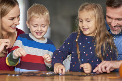 Group of people playing