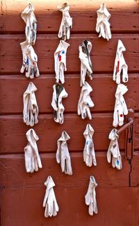 Close-up of wooden objects