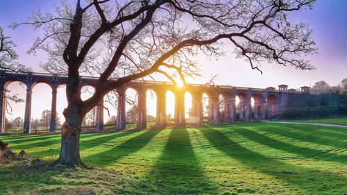 Ouse valley viaduct - balcombe - london to brighton train journey 