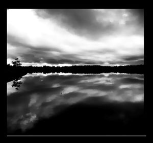 Scenic view of cloudy sky