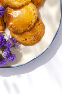 Close-up of food in plate