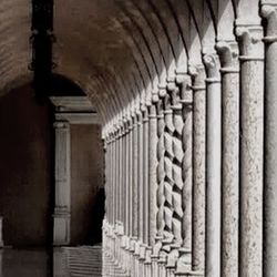 Corridor of historical building