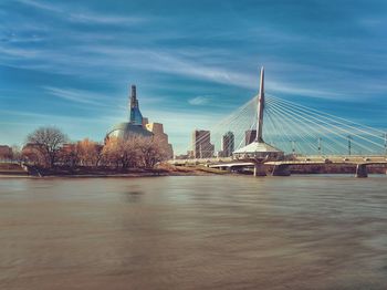 Bridge over river