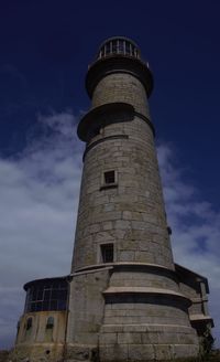 Low angle view of historical building against sky