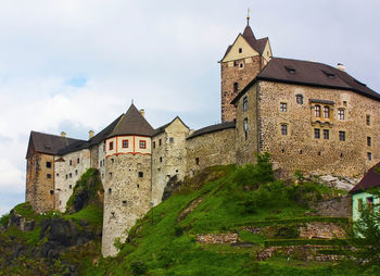 View of old building against sky