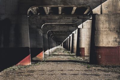 View of empty road