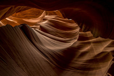 Full frame shot of rock formation