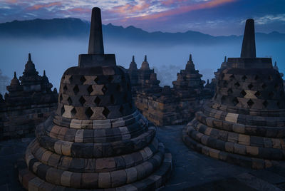 Stupas of building