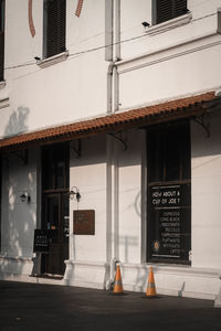 Exterior of building