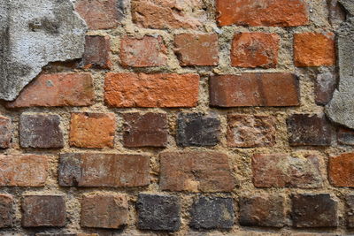 Full frame shot of brick wall