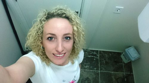 Portrait of young woman