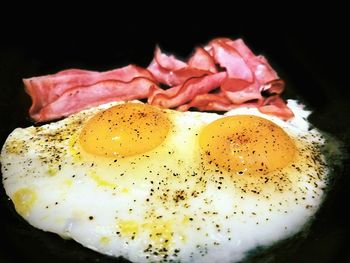 Close-up of breakfast