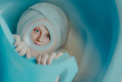 Portrait of a smiling young woman