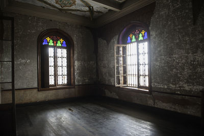 Interior of building