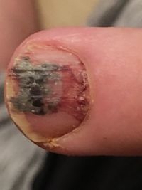 Close-up of hand holding ice cream