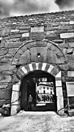 View of abandoned building