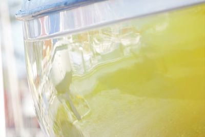 Close-up of drink on table