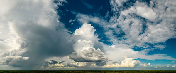 Low angle view of clouds in sky