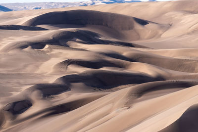 View from nature and landscapes of dasht e lut or sahara desert. middle east desert