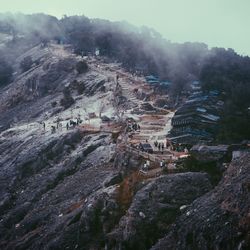 Scenic view of mountains