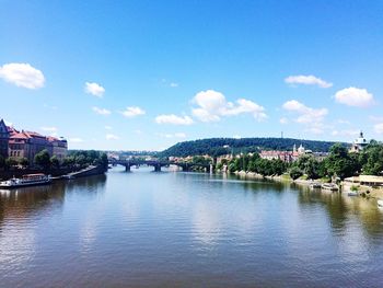 River with buildings in background