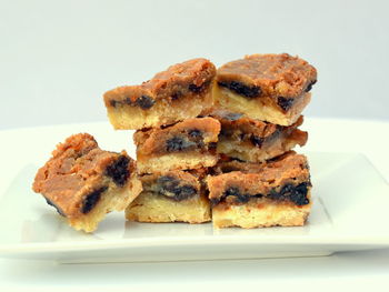 Close-up of cake on plate