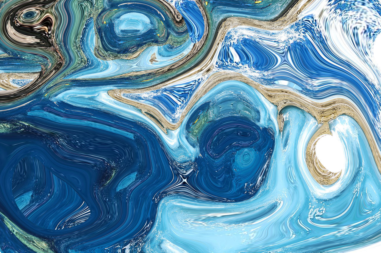 CLOSE-UP OF BLUE WATER