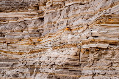 Full frame shot of rock formation