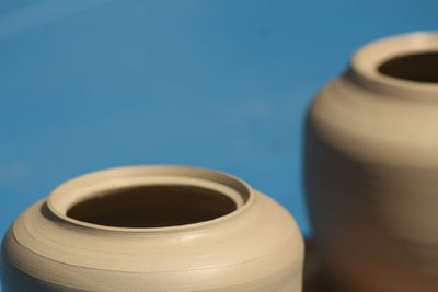 Close-up of ceramics