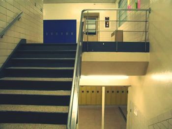 Low angle view of staircase