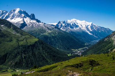 Charamillon in chamonix in haute savoie in france