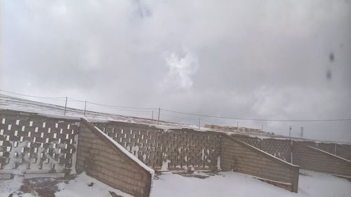 Panoramic view of building against sky