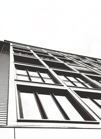 Low angle view of modern building