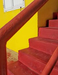 Close-up of stairs