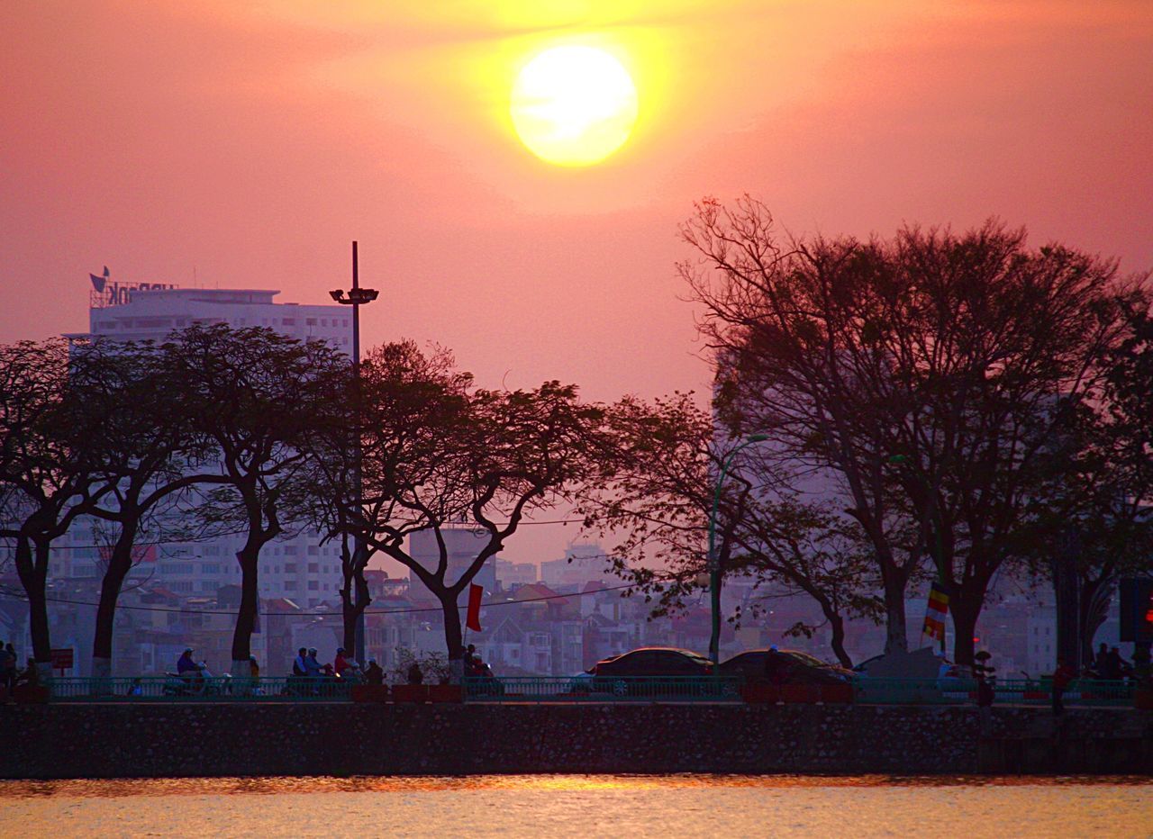 Sunset, Truc Bach, Vietnam