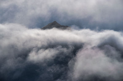 Low angle view of clouds in sky