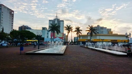 View of city against sky