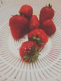 Close-up of strawberries