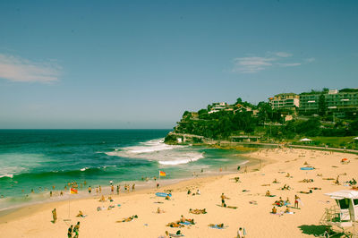 Scenic view of beach