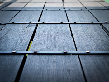 Full frame shot of tiled floor