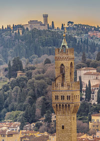 View of historical building in city